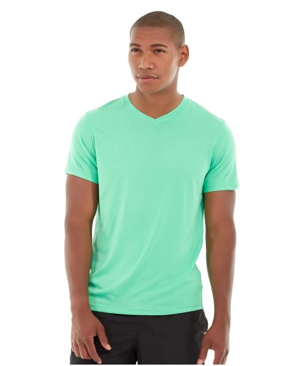 Atomic Endurance Running Tee (V-neck) — Green