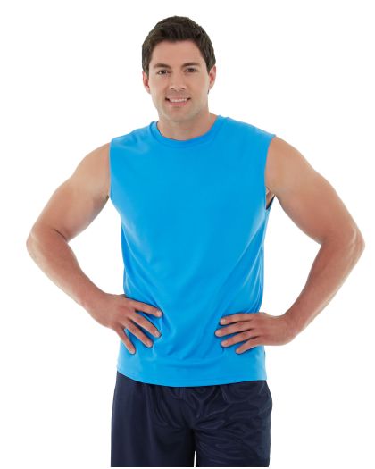 Sinbad Fitness Tank — Blue