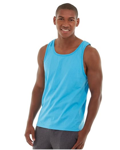 Atlas Fitness Tank — Blue