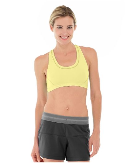 Celeste Sports Bra — Yellow