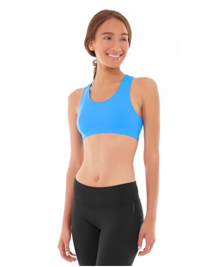 Prima Compete Bra Top — Blue