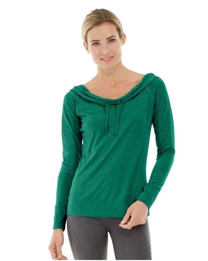 Mona Pullover Hoodlie — Green
