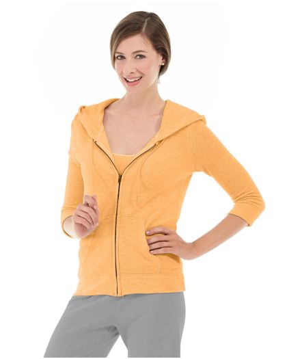 Selene Yoga Hoodie — Orange