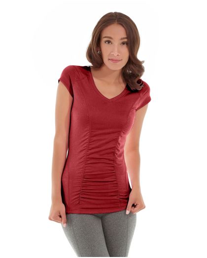 Iris Workout Top — Red