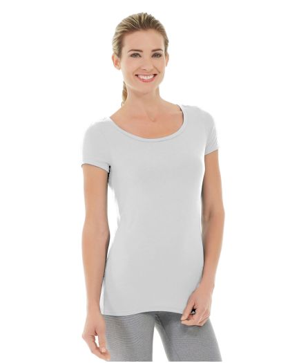 Tiffany Fitness Tee — White