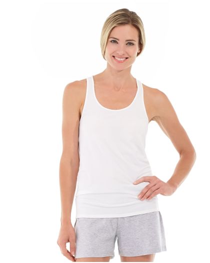 Breathe-Easy Tank — White